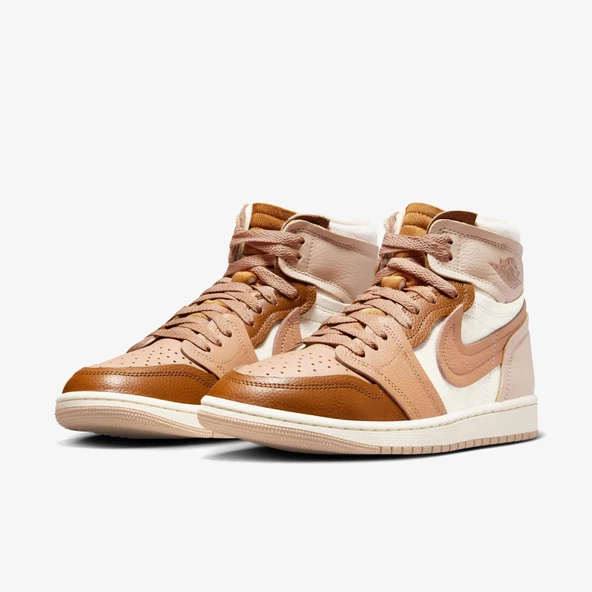 Nike Air Jordan 1 High Method of Make Legend Medium Brown Kadın Kahverengi Sneaker Spor Ayakkab LİMİTED EDİTİON FB9891-200