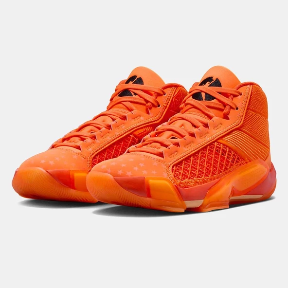 Air Jordan XXXVIII W NBA Women's Basketball Shoes LİMİTED EDİTİON FQ9008-800 Cone Brilliant Orange Melon Tint Black