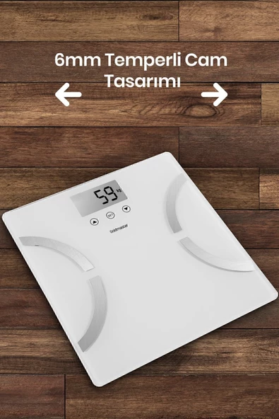 Goldmaster Form Vücut Analizli Banyo Baskülü(Gm8176) - 3