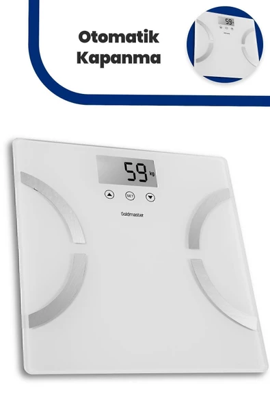 Goldmaster Form Vücut Analizli Banyo Baskülü(Gm8176) - 2