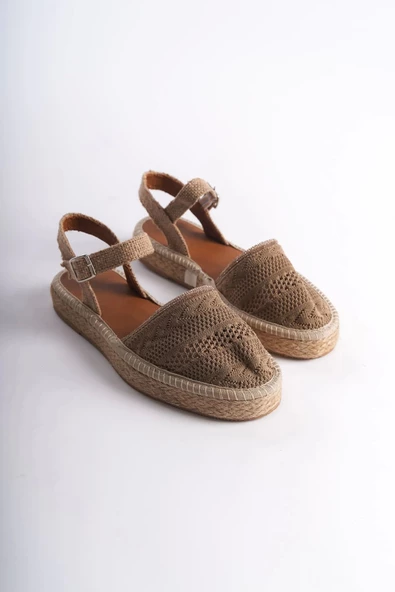 Kadın Vizon Espadril Günlük Ayakkabı - 4