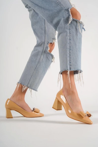 Kadın Modern Nude Topuklu Ayakkabı