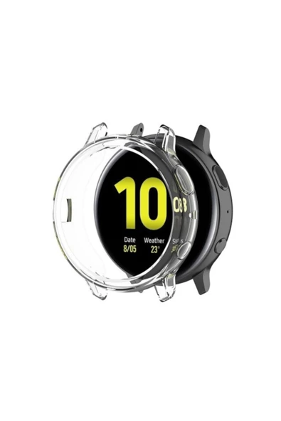 Ekoodukkan   Samsung Galaxy Watch Active 2 - 40mm Silikon Kılıf Şeffaf