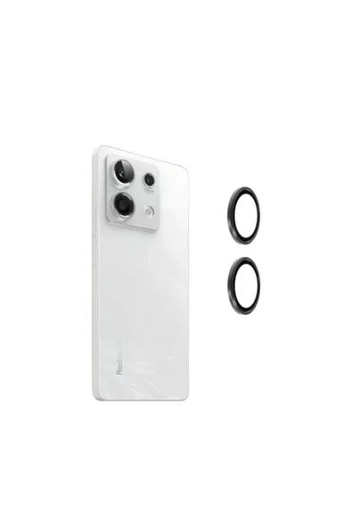 Ekoodukkan   Xiaomi Redmi Note 13 Pro Uyumlu Kamera Lens Koruyucu Safir