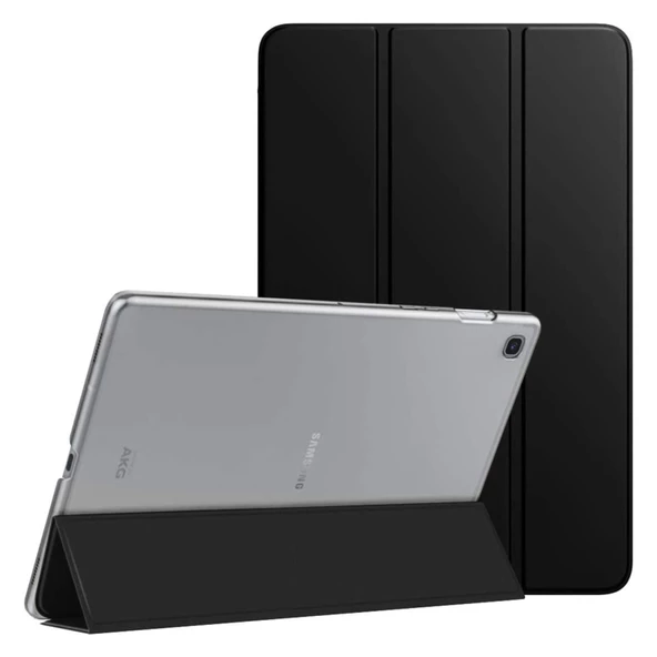 Samsung Galaxy Tab A T510/T515/T517 Standlı Smart Cover Tablet Kılıf - 7