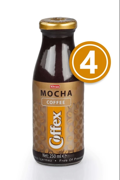 Coffex Mocha Soğuk Kahve 250 Ml. 4 lü Paket