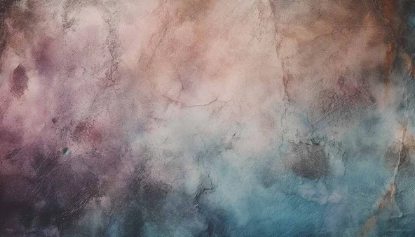 Eskitme Mavi Pembe Duvar Dokulu Duvar Kağıdı Baskı - Resim 7