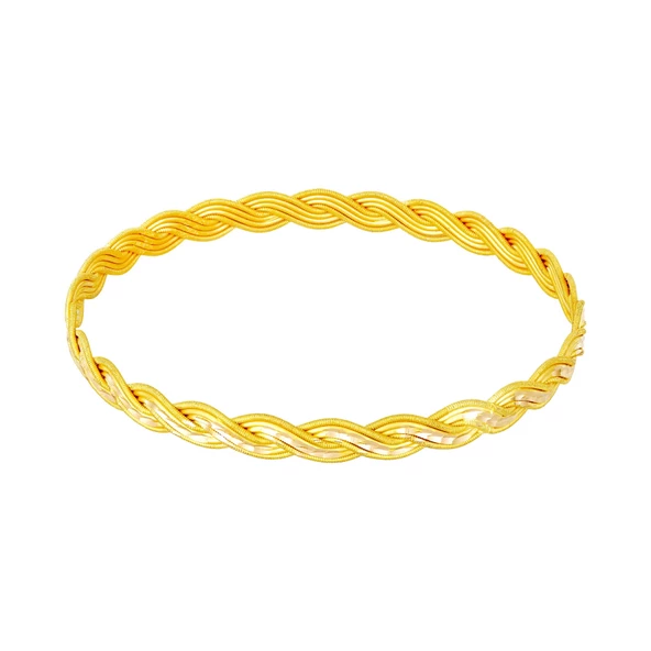 20 gr(gram) 22 Ayar Altın Burma Bilezik