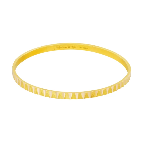 25 gr(gram) 22 Ayar İşçiliksiz Bilezik