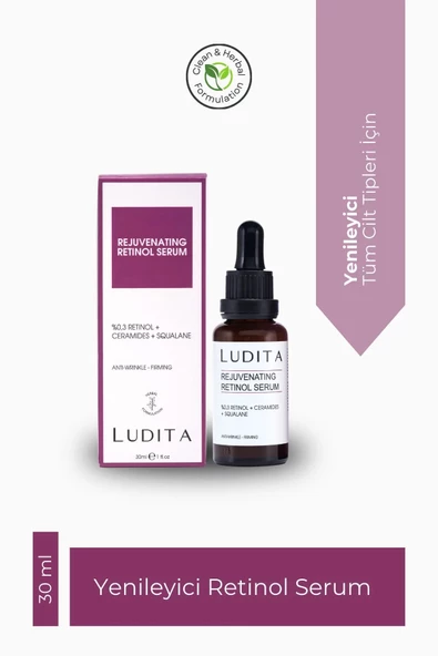 Ludita Gençleştirici Retinol (A Vit) Serum 30ML