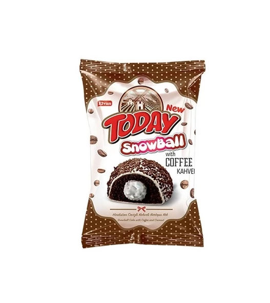 Today Snowball Kahveli Kek 35 Gr. 24 Adet  (1 Kutu) - 4