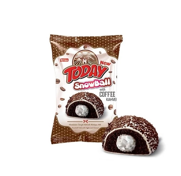 Today Snowball Kahveli Kek 35 Gr. 24 Adet  (1 Kutu) - 2