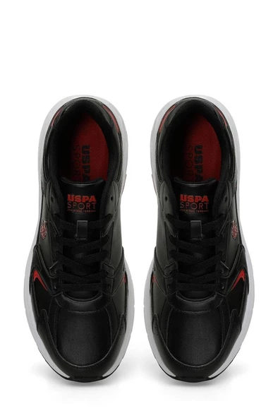U.S. Polo Assn. FELIX 4PR 101812250 Erkek Spor Ayakkabı Siyah Kırmızı 40-45 - 4