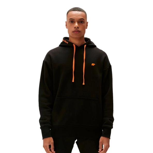 Bad Bear 22.02.12.037 Blaze Hoodie Sweatshirt Siyah
