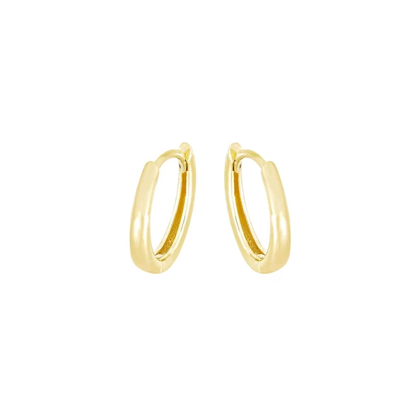 Altın Halka Küpe T062049 ürün görseli 1