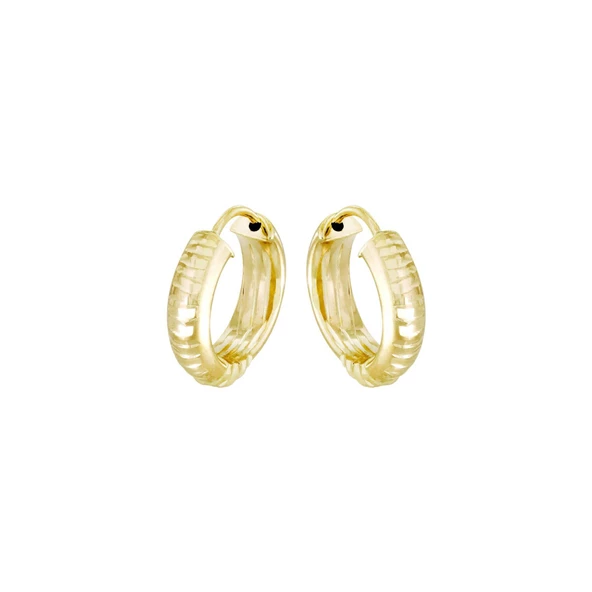 Altın Halka Küpe T065617 ürün görseli 1