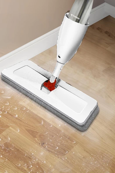 Torima TMP-01 Profesyonel 360 Derece Dönen Su Hazneli Püskürtmeli Sprey Extra 3 Mop Paspas - 4