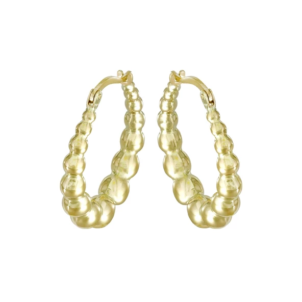 Altın Halka Küpe T065902 ürün görseli 1