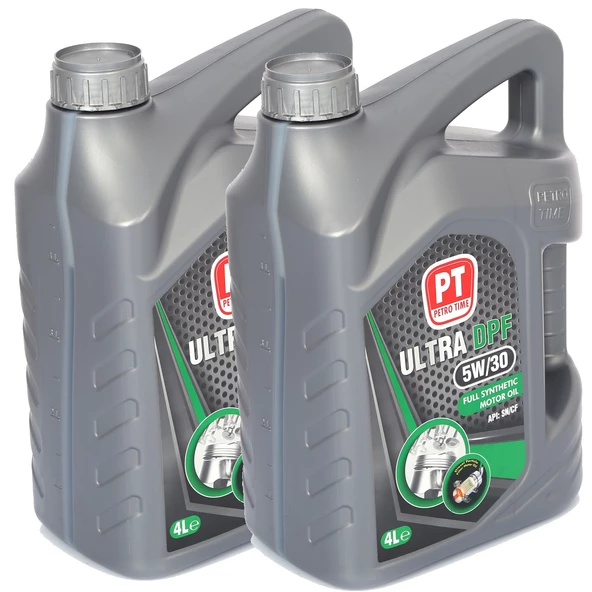 Petro Time Ultra Dpf 5W-30 Tam Sentetik Motor Yağı 2 x 4 Litre