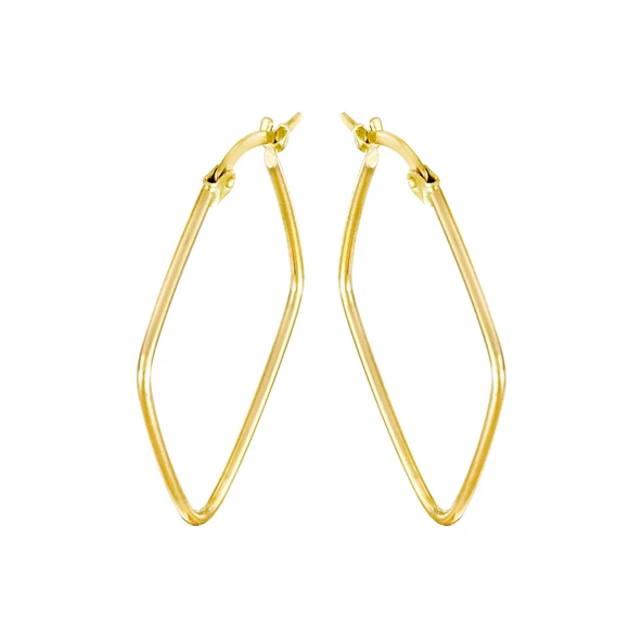 Altın Halka Küpe T060120 ürün görseli 1