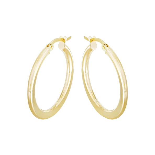 Altın Halka Küpe T063750 ürün görseli 1