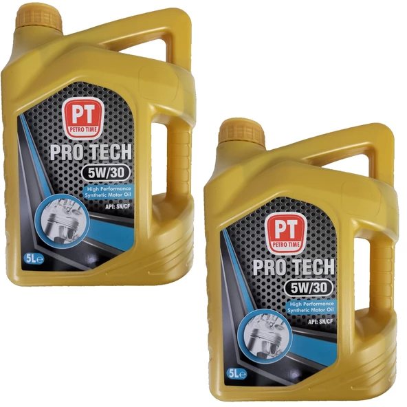 Petro Time 5W-30 Sentetik Motor Yağı 2 x 5 Litre