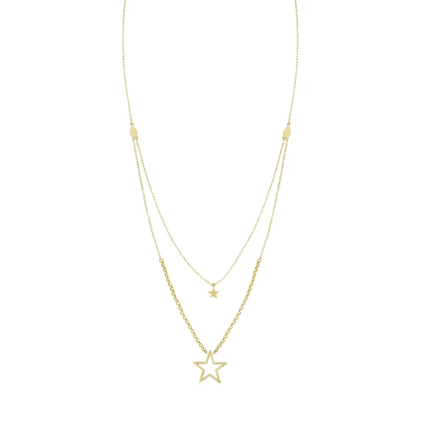 Altın Yıldız Kolye T063989 ürün görseli
