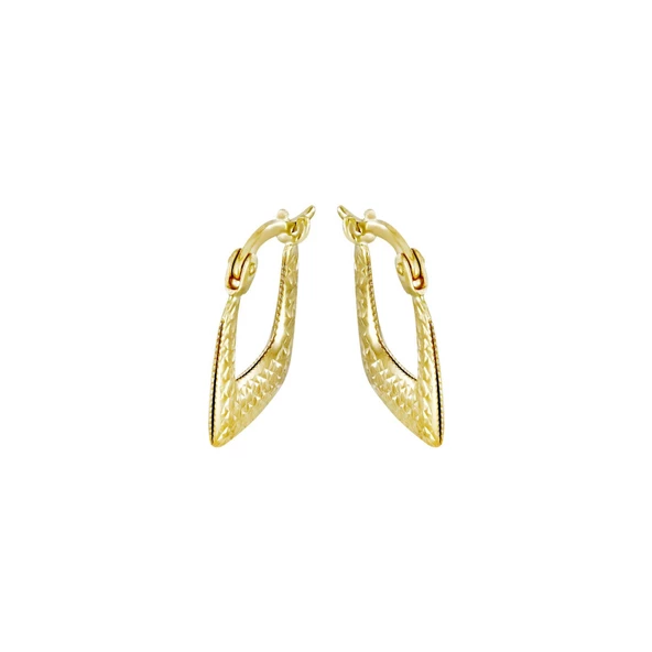 Altın Halka Küpe T065622 ürün görseli 1