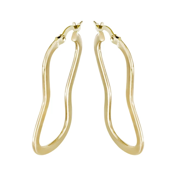 Altın Halka Küpe T069881 ürün görseli 1