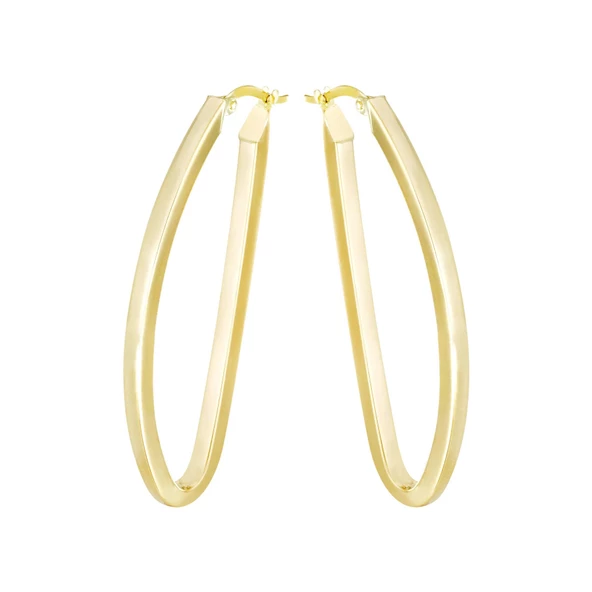 Altın Halka Küpe T070112 ürün görseli 1