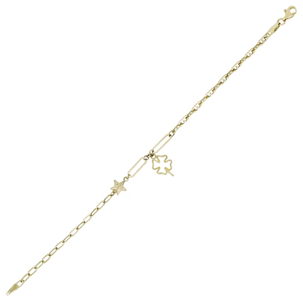 Altın Yonca Bileklik T069854