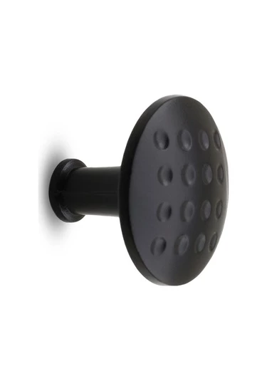 WUVERA Düğme Kulp Mobilya Mutfak Çekmece Dolap Dolabı Kapak Kulpu Kulpları Kulbu Metal Mat Siyah - 5