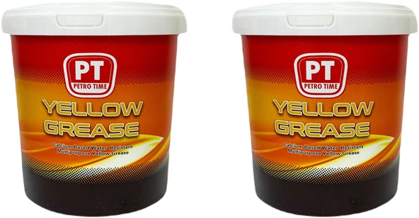 Petro Time Kalsiyumlu Suya Dayanıklı Sarı Gres 2 x 1 KG
