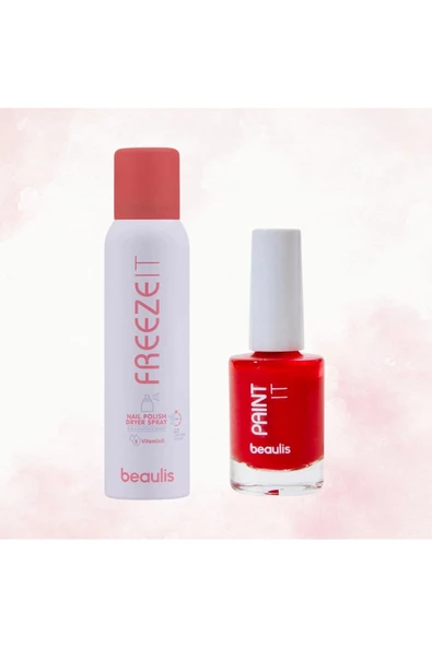 Freeze It Oje Kurutucu Sprey 150 ml - Paint It Oje 357 Passion 2li Set