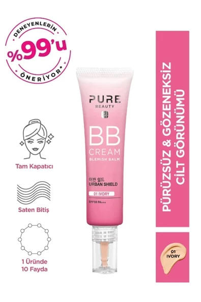 Bb Krem Spf50 Pa Ivory 30 ml - 4894532999781