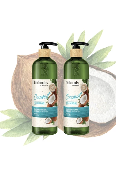 Şampuan Coconut 490 ml x 2 adet