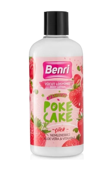 Çilek Poke Cake Vücut Losyonu 500 Ml