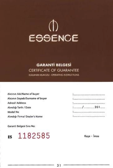 Essence Kadın Kol Saati D1204.220 - 2