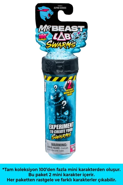 MrBeast Lab Swarms Lab Pack 2 Mini Karakter