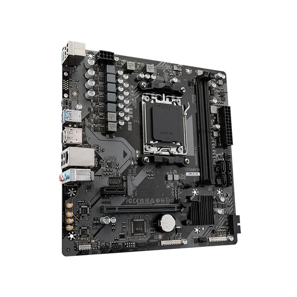GIGABYTE A620M-H A620 Soket AM5 PCIe 4.0 DDR5 6400MHz (O.C.) M.2 mATX Anakart - 2