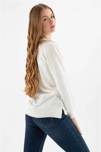 FASHION FRIENDS KADIN BİSİKLET YAKA TUNİK 24K0242K1 - 7