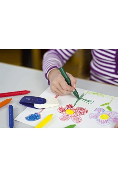 Faber Castell Mum Boya Grip Jumbo 12 Renk-5281122540000 - 3