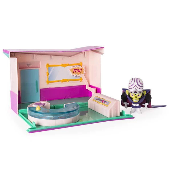 Powerpuff Girls Figürlü Oyun SETİ-Mojo Jojo veya Prenses Morbucks - 4