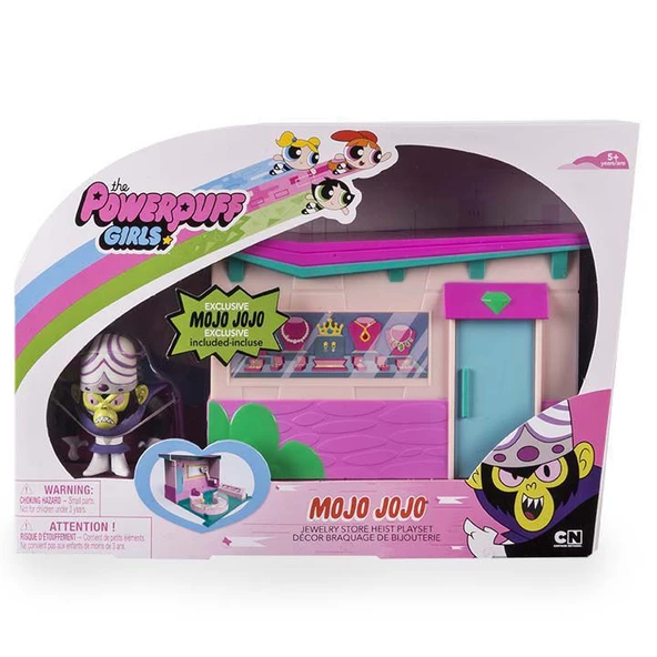 Powerpuff Girls Figürlü Oyun SETİ-Mojo Jojo veya Prenses Morbucks - 6