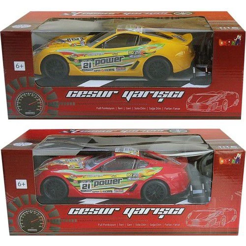 Full Fonksiyon U/K, Şarjlı Cesur Yarışçı Ferrari Araba 1:16 - 2