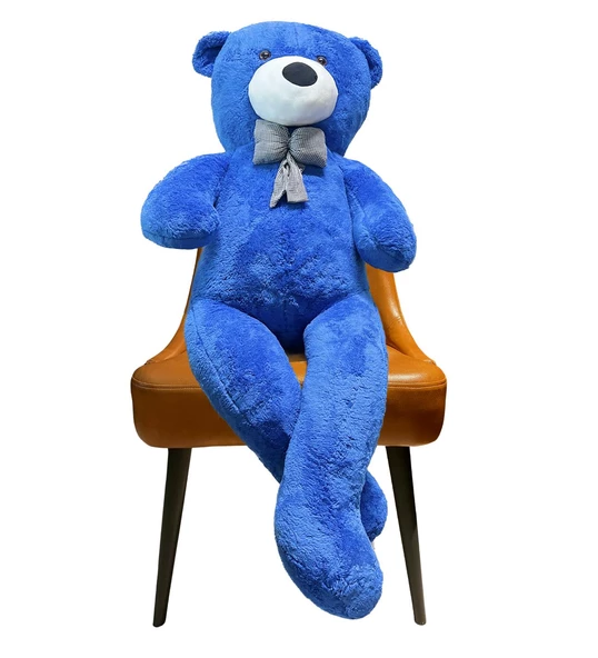 120 cm Papyonlu Sevimli Peluş Şaşkın Ayı - Sevgiliye Özel Hediye - 8