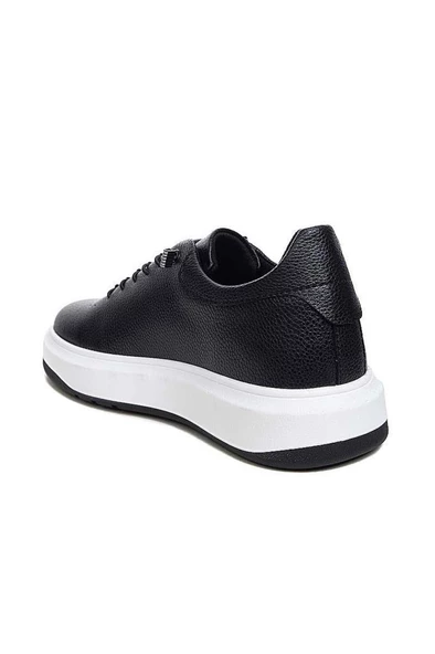 Conteyner 404.01-24 Deri Casual Erkek Ayakkabı Royal Siyah - 3