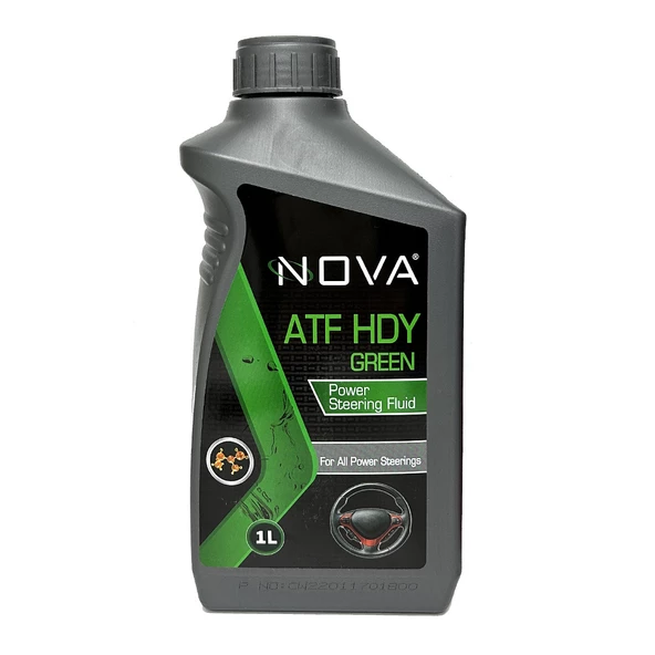 Nova Atf Hdy Yeşil Hidrolik Direksiyon Yağı Yeşil 1 Litre