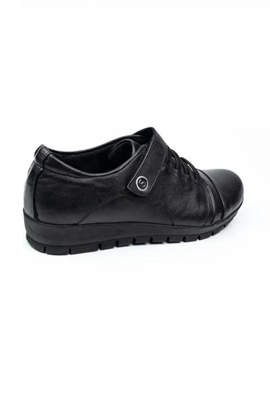 Scavia 240-24 Hakiki Deri Anatomik Büyük Numara Kadın Ayakkabı - 2