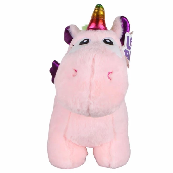 İthal 1. Kalite Peluş Tek Boynuzlu, Kanatlı Unicorn Pony, AT 50cm - 9